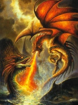 Pourquoi le dragon crache du feu ?